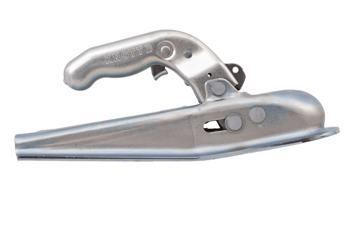 Kulové tažné zařízení KNOTT 6E0371.001 pro přívěs o hmotnosti 750 kg s ojí typu V