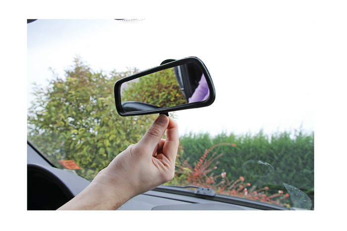 Vnitřní zpětné zrcátko LAMP 213x55 mm