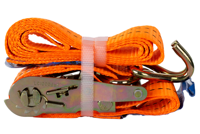 UNITRAILER 2m/35mm/2t oranžový přepravní pás s napínákem