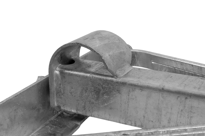 KNOTT 6X1197.007 výsuvný rohový stabilizátor pro přívěs 1100 kg 498 mm