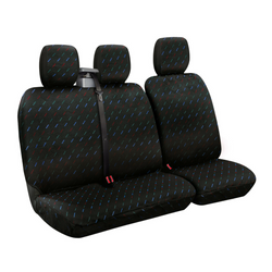 Sada potahů na autosedačky LAMPA Dido-2 černá, pro autobusy a dodávky
