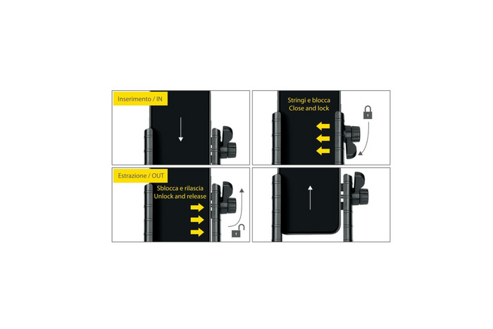 Držák telefonu Smart Handlebar Grip na řídítka