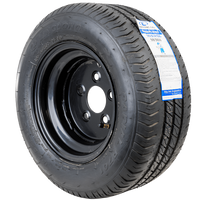 OUTLET Vyztužené kolo pro přívěs LINGLONG TYRE 195/55 R10C 98/96N UNITRAILER RÁFEK černý 6Jx10" 5x112 ET:-4