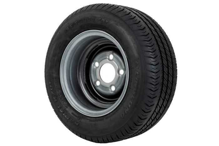 Vyztužené kolo pro přívěs LINGLONG TYRE 195/55 R10C 98/96N UNITRAILER RIM 6Jx10" 5x112 ET:-4