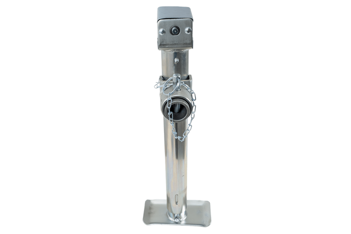 UNITRAILER TJ5002 výsuvná kliková opěra pro plošinový přívěs o hmotnosti 1300 kg 560-940 mm