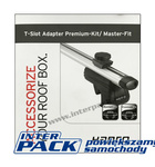 T-profil MF (drážky) - adaptér pro nosníky s T-drážkou - Inter Pack Traxer, Carver, Zenith