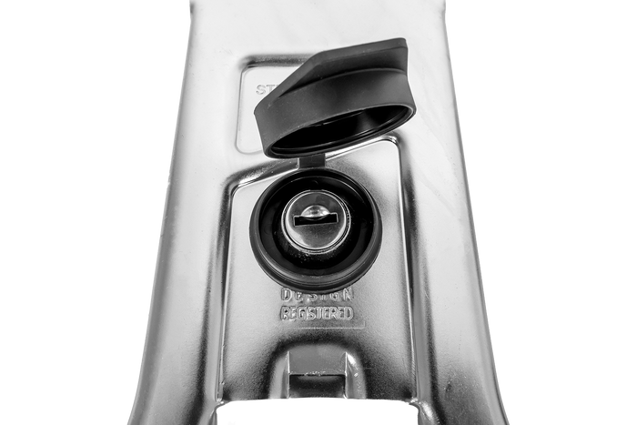 Zamykací závora pro kontejnerový přívěs STEELPRESS ZD-03 V.3, zámek dveří 3000 mm