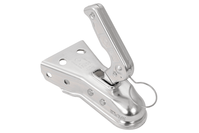 Kulové tažné zařízení STEELPRESS ZSK-0750K pro přívěs o hmotnosti 750 kg s ojí ve tvaru V