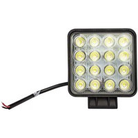 Pracovní lampa čtvercová 16 LED 3400 Lm