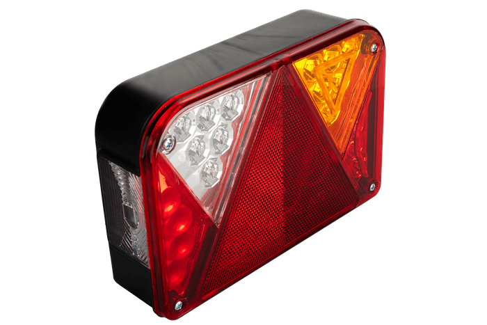 Zadní světla DOBPLAST DPT35 LED + kabelový svazek MANTES 7m 13pinový