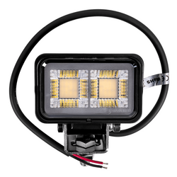 LED pracovní reflektorová svítilna TT TECHNOLOGY BLACK TT.13440 40xLED 2630lm obdélníková