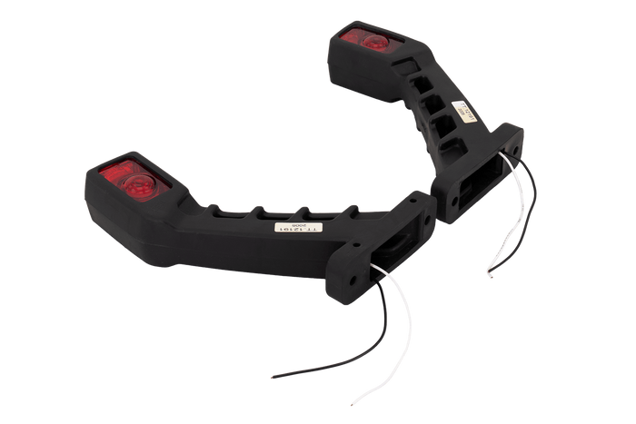 Sada dvou TT TECHNOLOGY TT.12191 LED obrysových světel, levé + pravé, na gumovém rameni