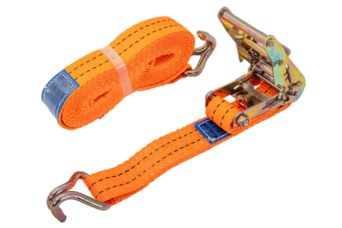 UNITRAILER 6m/35mm/2t oranžový přepravní pás s napínákem
