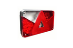 ASPÖCK MULTIPOINT V LED zadní světlo bajonetové 8PIN 7 funkcí levé