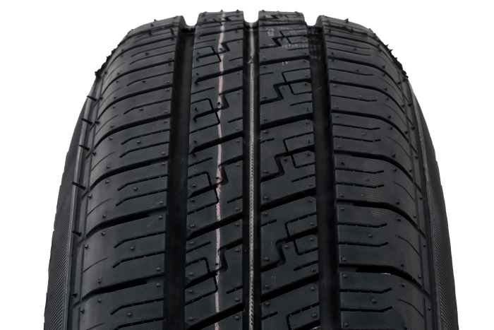 Zesílené kolo pro přívěs KENDA TYRE 165/80 R13C 96/94N ALU RÁFEK STARCO leštěný 5Jx13"H2 5x112 ET:30