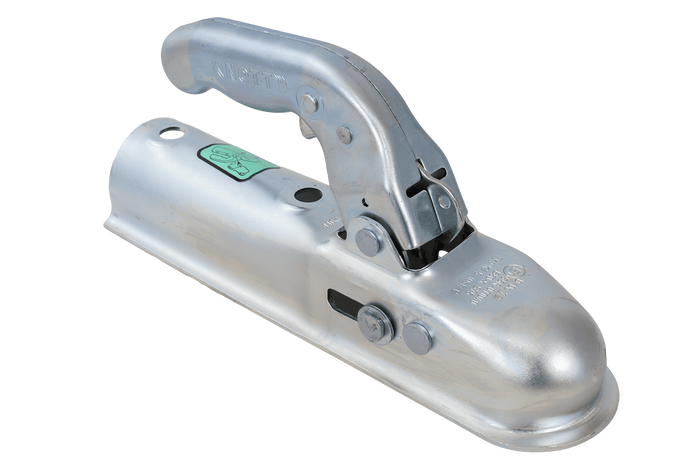 Kulové tažné zařízení KNOTT K7.5-C pro přívěs o hmotnosti 750 kg s trubkovou ojí o průměru 50 mm