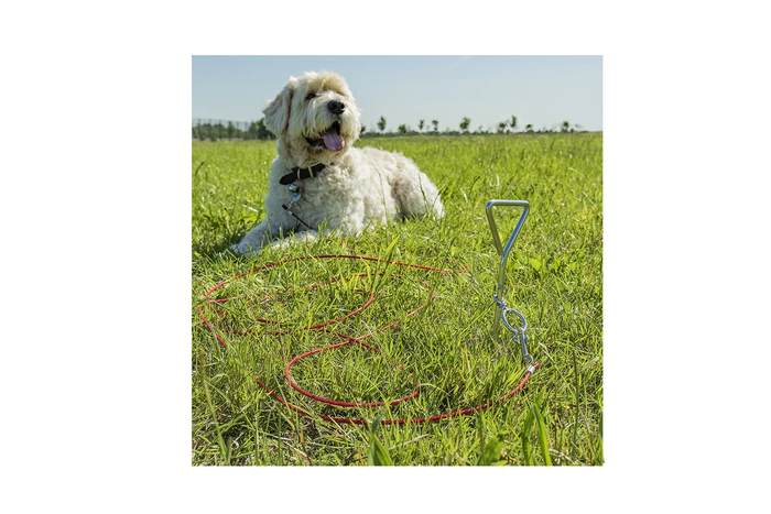 ProPlus 361857 upevňovací sloupek k opasku s ocelovým lankem 4,5 m