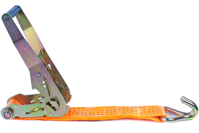3bodový přepravní pás s napínačem pro přívěs UNITRAILER 3m/50mm/4t oranžový