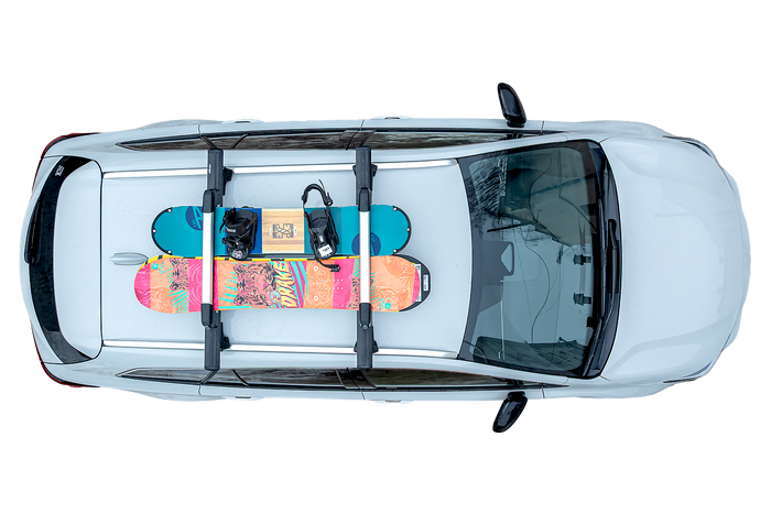 Inter Pack Frostline 4 - hliníkový držák pro 4 páry lyží nebo 2 snowboardy