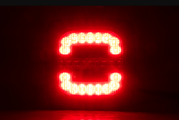 HORPOL ROCA LZD 2803 LED zadní světlo 3 funkce univerzální s držákem