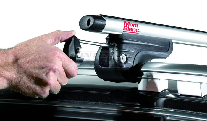 Hliníkový střešní nosič Mont Blanc AMC 5400-A46 pro tradiční střešní nosiče