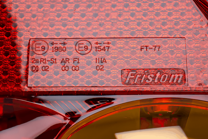 Zadní svítilna FRISTOM FT-77, 5 funkcí, levá