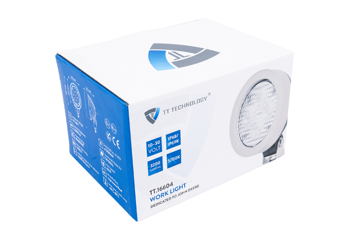 LED pracovní reflektor TT Technology TT.16604 4xLED 3200lm šedý pro John Deere