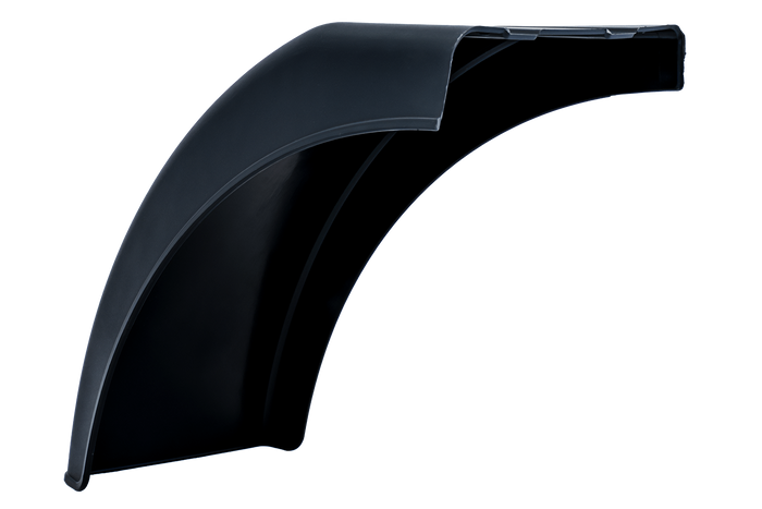 Polovina blatníku pro přívěs DOMAR DR1012201 podběh kola 384/200mm pravý