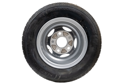 OUTLET Zesílené kolo pro přívěs KENDA TIRE 195/55 R10C 98/96N HLINÍKOVÝ RÁFEK STARCO 6Jx10&quot;H2 5x112 ET:-4