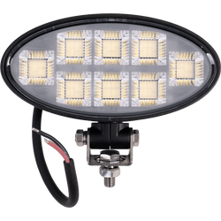 LED pracovní reflektorová svítilna TT TECHNOLOGY BLACK TT.13417 160xLED 8900lm oválná