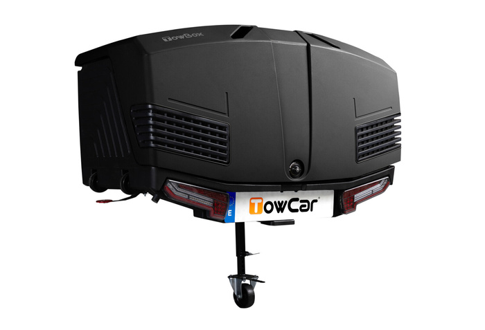Tažné zařízení Towbox V3 Camper black - box na zavazadla montovaný na tažné zařízení