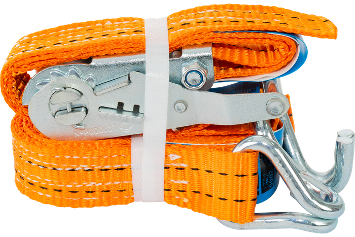 UNITRAILER 4m/35mm/2t oranžový přepravní pás s napínákem