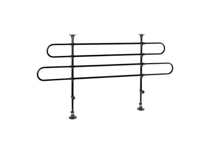Dělicí stěna do zavazadlového prostoru LAMP GRG-1, zábrana pro psy/zavazadla 86-150 cm