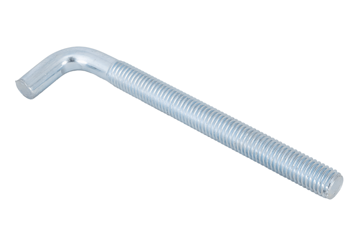 Stavební hák DROMET HP M10x120 se zahnutým koncem (rovný)