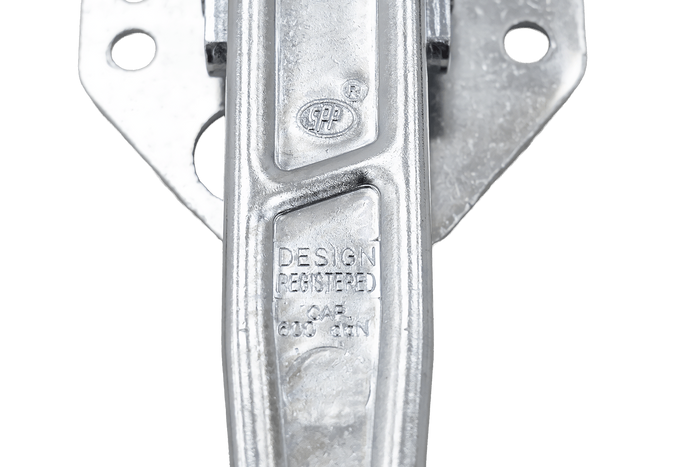 Boční tažné zařízení s upevňovacím prvkem STEELPRESS ZB-04+Z-01A pro úplné uzavření boku přívěsu