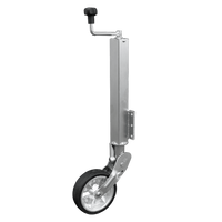 Automatické opěrné kolo UNITRAILER s rukojetí 400 kg 60 mm 470-785 mm