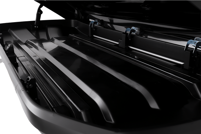 Střešní box Inter Pack Skugga L 660, lesklá černá