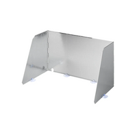 Skládací větrný štít ProPlus 370340V03 pro kempingové vařiče, hořáky 37-70 cm