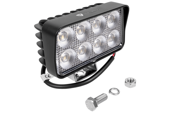 LED pracovní reflektorová svítilna TT TECHNOLOGY BLACK TT.13306 32xLED 2560lm obdélníková