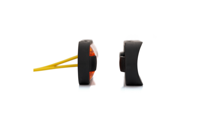 Oranžová obrysová lampa HORPOL LD 3211 LED tenká univerzální