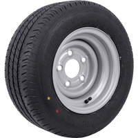 OUTLET Vyztužené kolo pro přívěs PNEUMATIKY LINGLONG 195/55 R10C 98/96N RÁFEK UNITRAILER 6Jx10&quot; 5x112 ET:-4