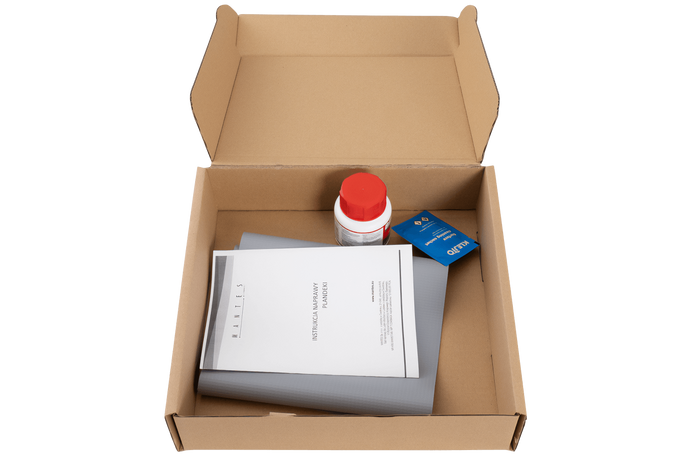 Sada na opravu plachty MANTES Eco Grey 500 g/m2