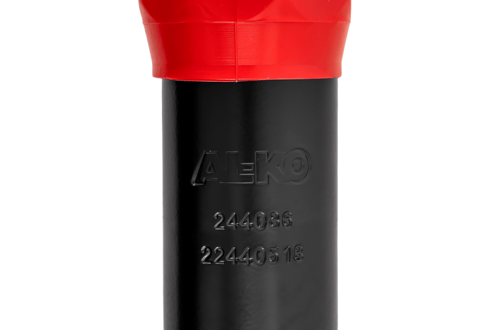 Tlumič nápravy přívěsu AL-KO Octagon 1800 -3500 kg červená