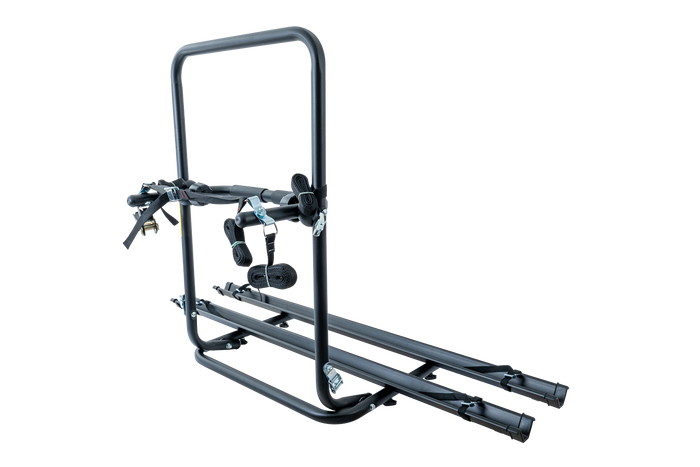 Nosič kol Peruzzo Brennero 4x4 s rezervním kolem - nosič na 2 kola s ližinami (černý)