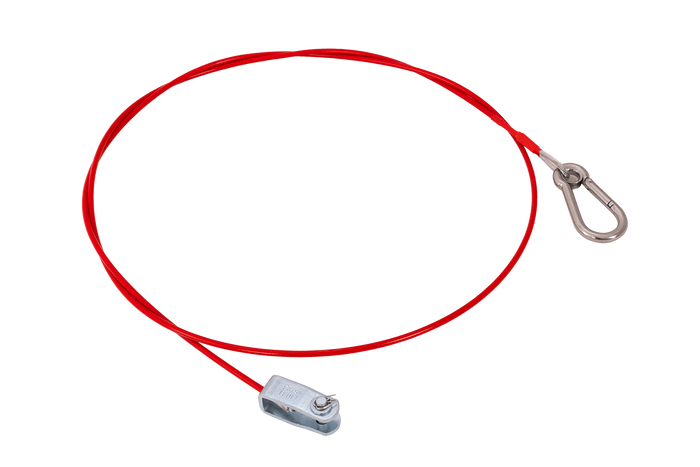 Nouzové bezpečnostní lano KNOTT breakaway s karabinou 1700 mm