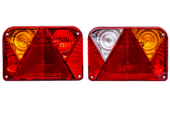 Zadní světla DOBPLAST DPT35 + kabelový svazek MANTES 4m 13PIN