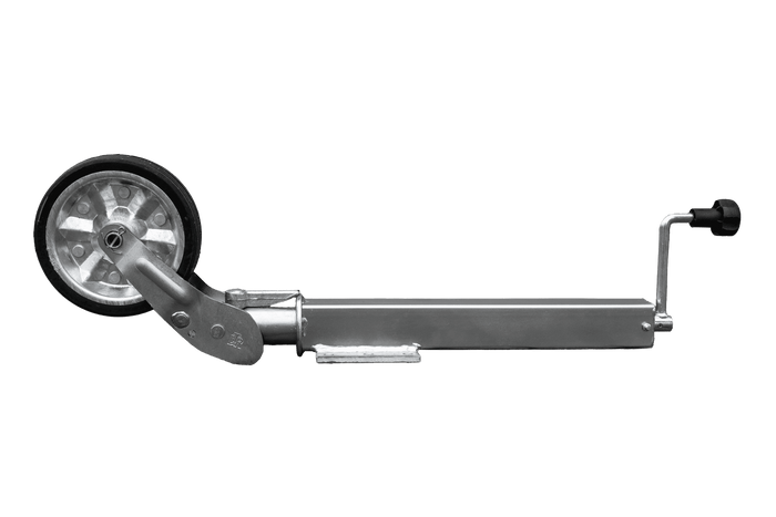 Automatické opěrné kolo UNITRAILER s rukojetí 400 kg 60 mm 470-785 mm