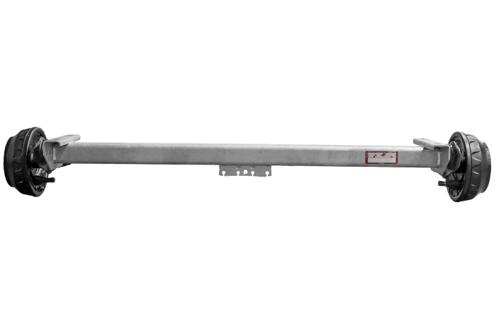 Brzděná náprava KNOTT VGB18MV pro přívěs/nosič 1800 kg 1400 mm 1900 mm 5x112