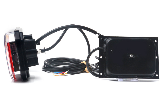 Zadní LED světlo WAŚ W150DD, univerzální, 6 funkcí