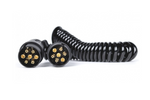 KAMAR E1219 spirálový elektrický kabel 5m 12V 7pinová zástrčka